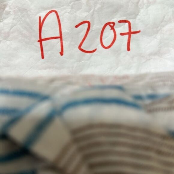 J.JILL 100% LINEN STRIPE TANK DRESS POCKETS M PETITE Luxury Sustainable Capsule - Picture 9 of 9